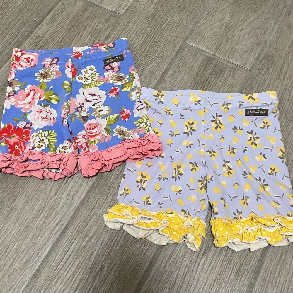 Matilda Jane Blue and Pink Floral Shorts